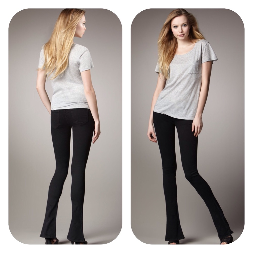Joe's  Skinny Micro Flare Jeans, Black 27